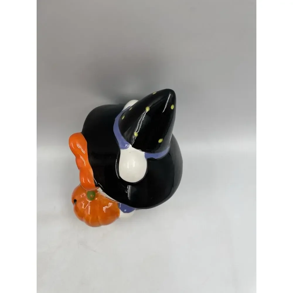 Hello Kitty Halloween Witch Wizard Figurine Blue Sky Clayworks